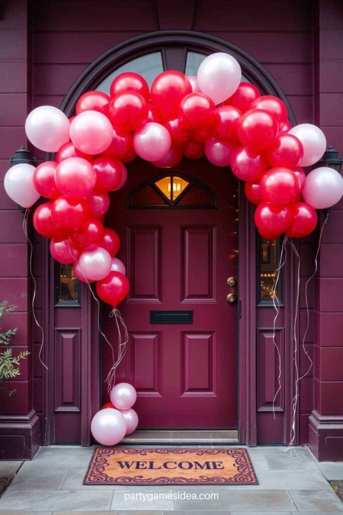 Balloon Heart Arch