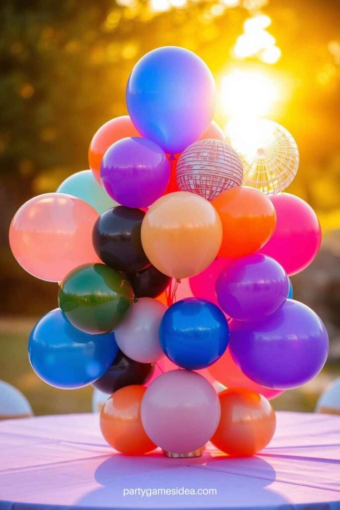 Balloon Table Centerpieces