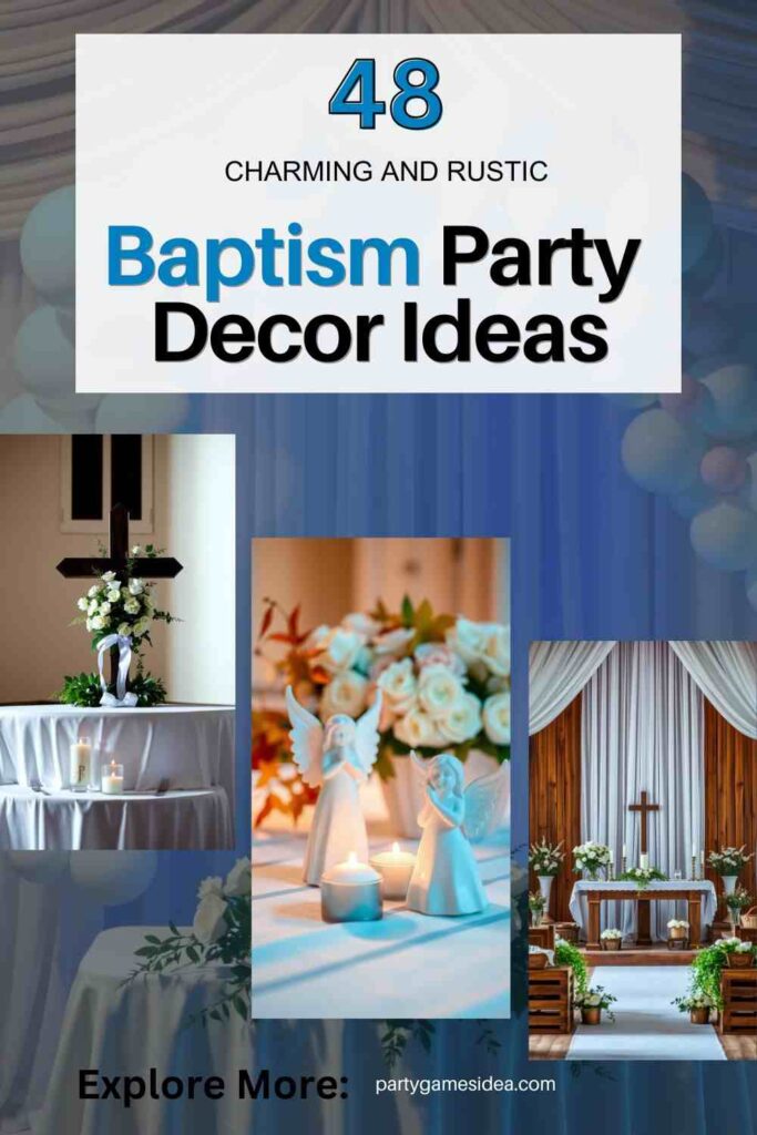 Baptism Party Decor Ideas