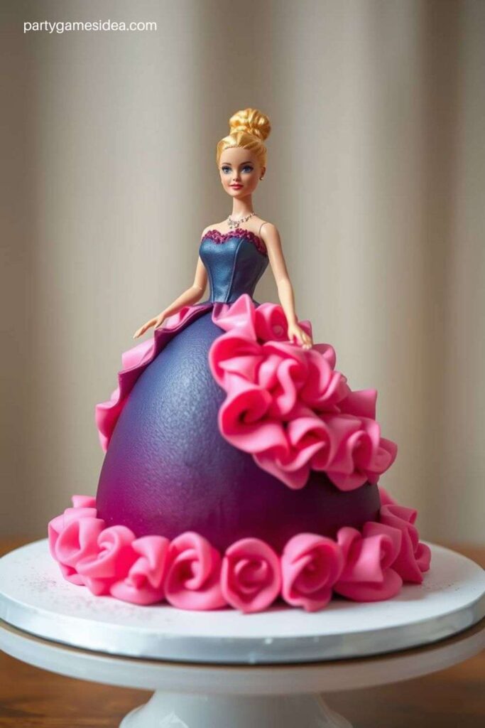 Barbie Doll Cake