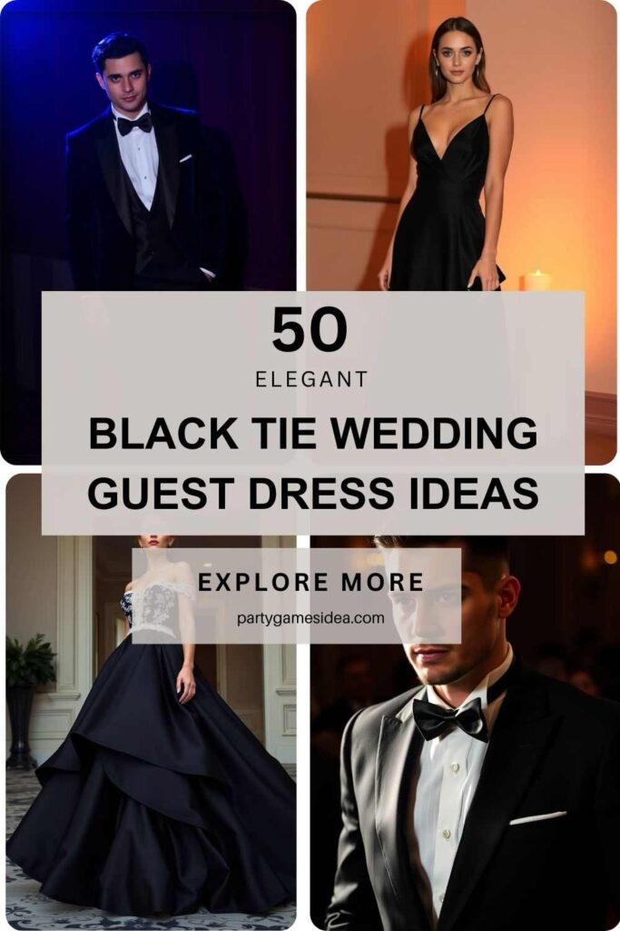 Black Tie Wedding Guest Dress