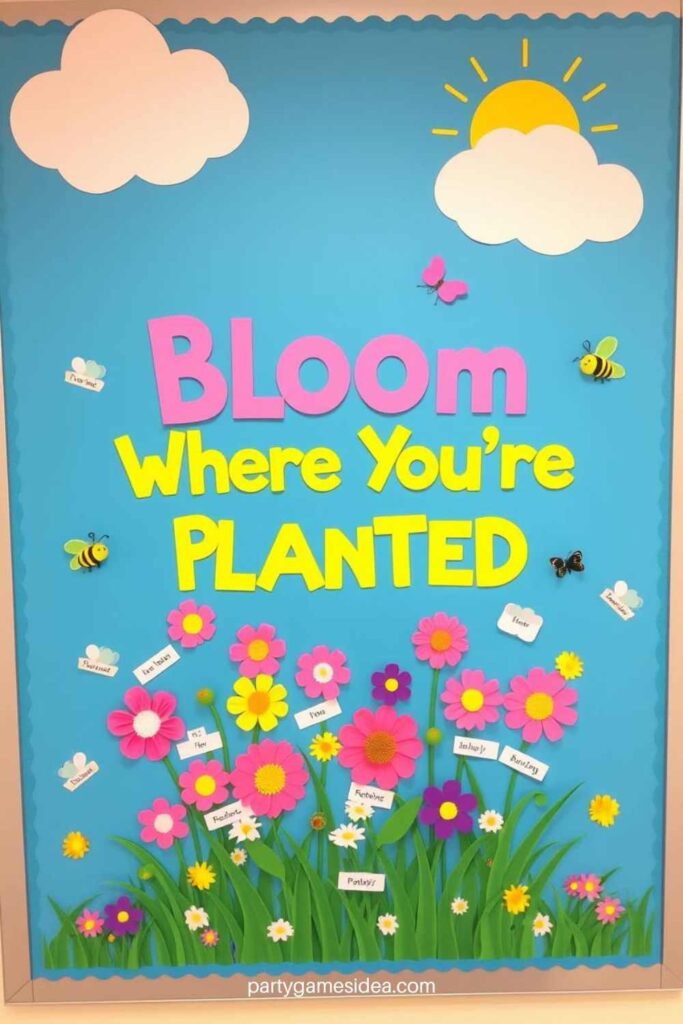 Bloom Where You’re Planted