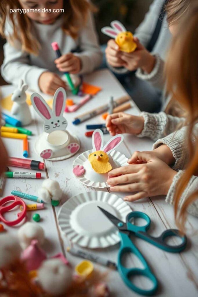 Bunny & Chick Crafts for Kids