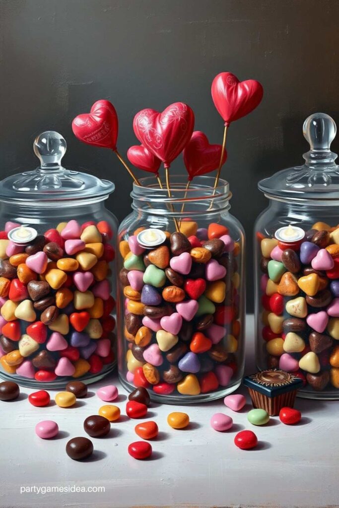 Candy-Filled Jars