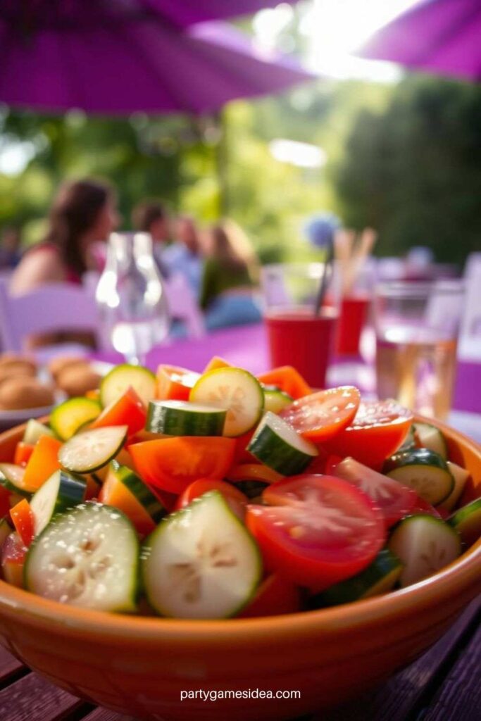 Cucumber & Tomato Salad