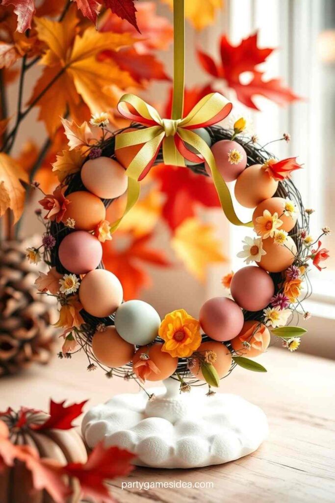 DIY Easter Egg Wreath