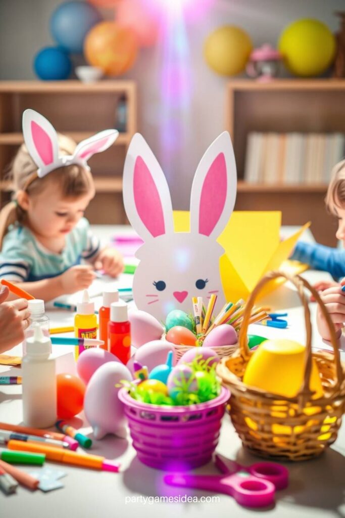 Easter Bunny Craft Station