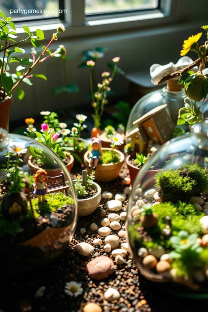 Fairy Gardens & Miniature Terrariums