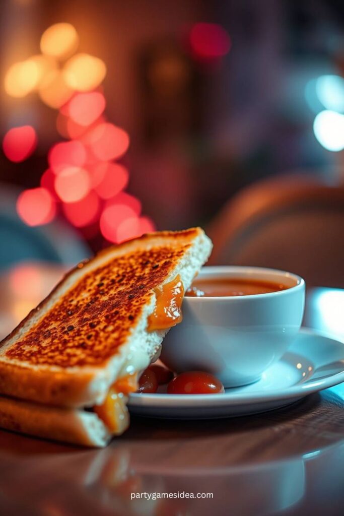 Gourmet Grilled Cheese and Tomato Soup