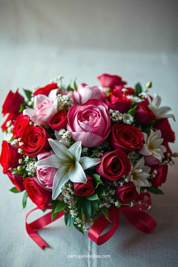 Heart-Shaped Floral Arrangements