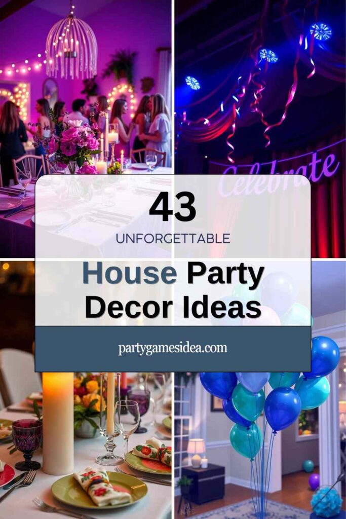 House Party Decor Ideas