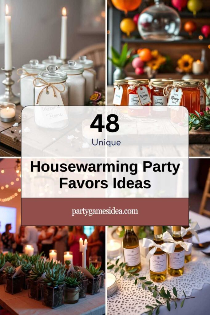 Housewarming Party Favors Ideas