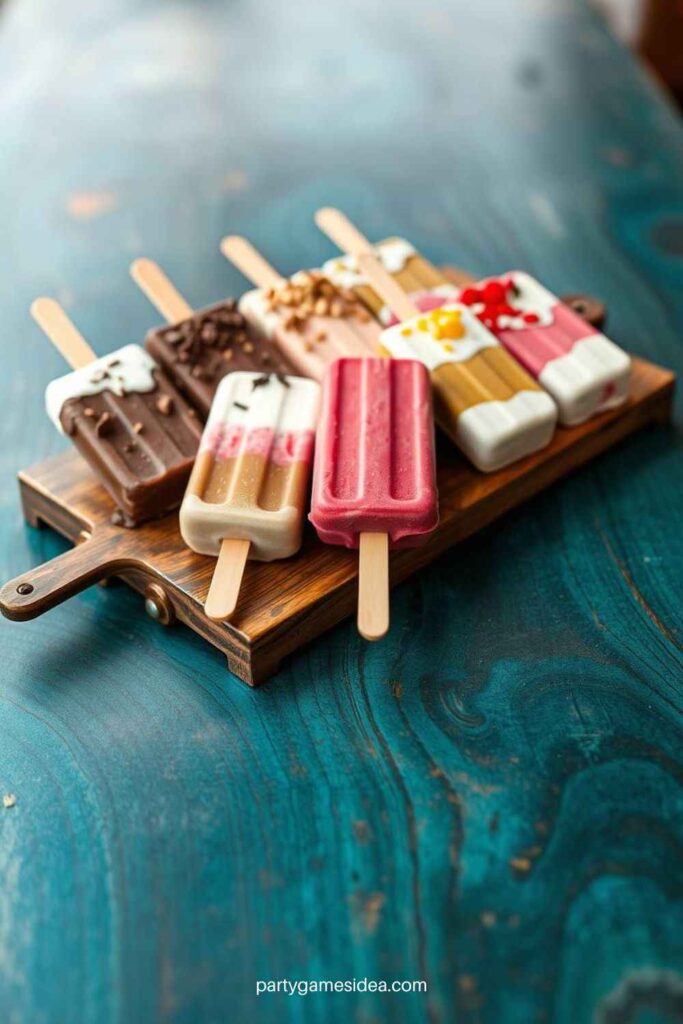 Ice Cream Popsicles