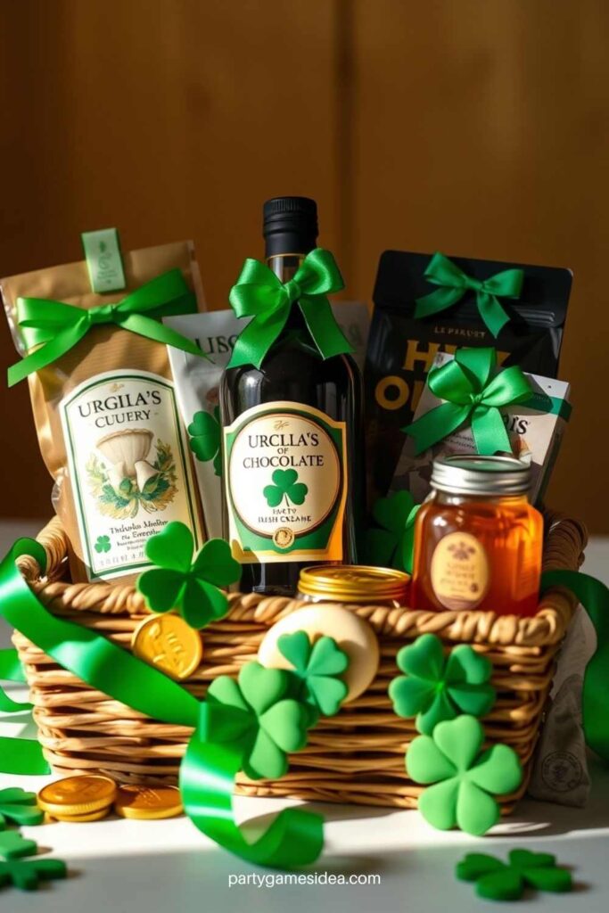 Irish-Themed Gift Basket