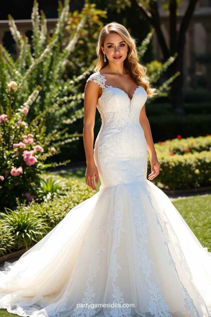 Lace Mermaid Wedding Dress