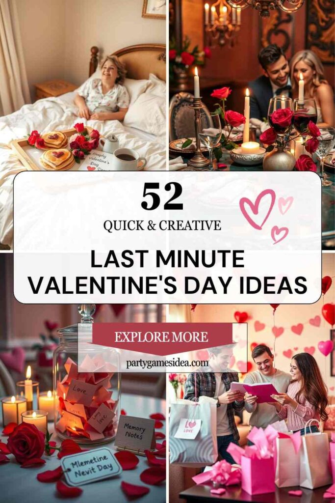 Last Minute Valentine's Day Ideas