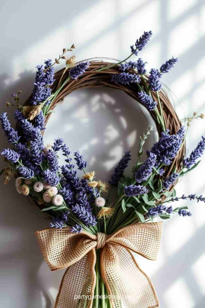 Lavender and Sage Wreath