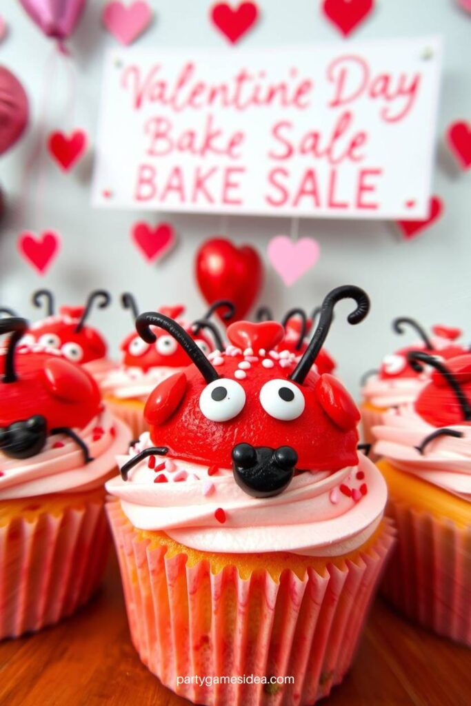 Love Bug Cupcakes