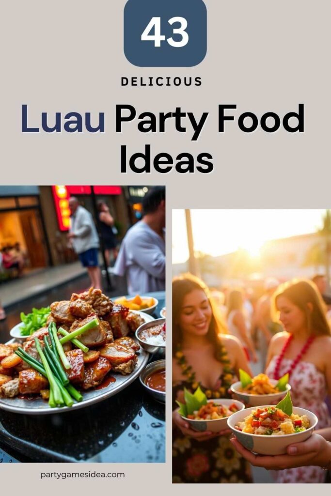 Luau Party Food Ideas