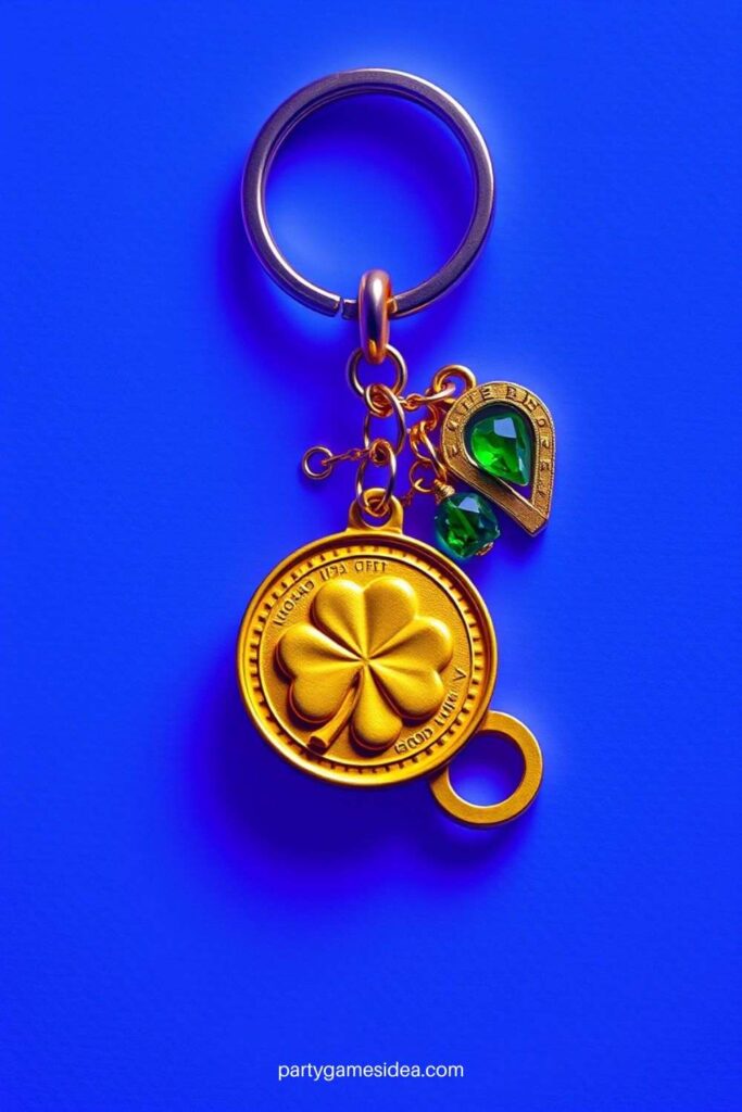 Lucky Coin Keychain