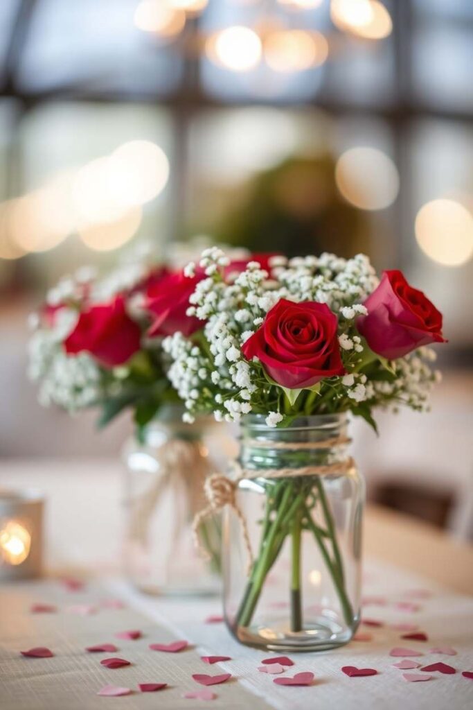 Mason Jar Bouquets