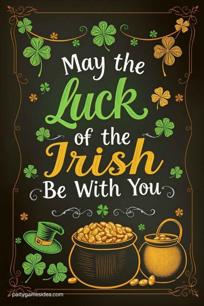 May the Luck of the Irish Be With You