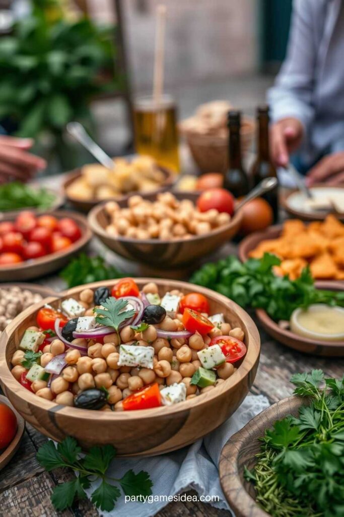 Mediterranean Chickpea Salad