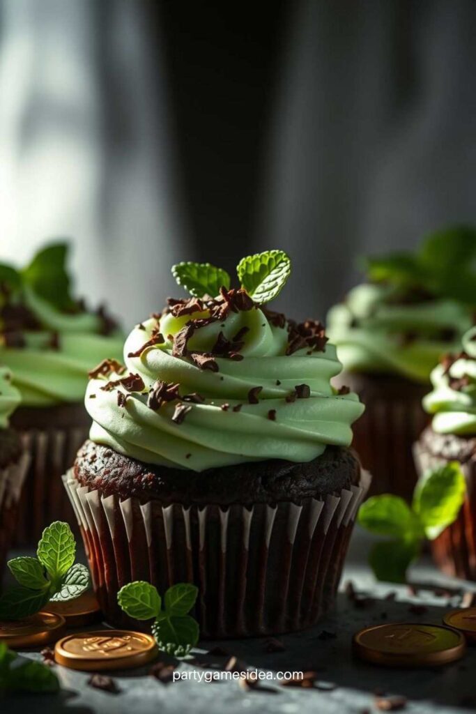 Mint Chocolate Cupcakes