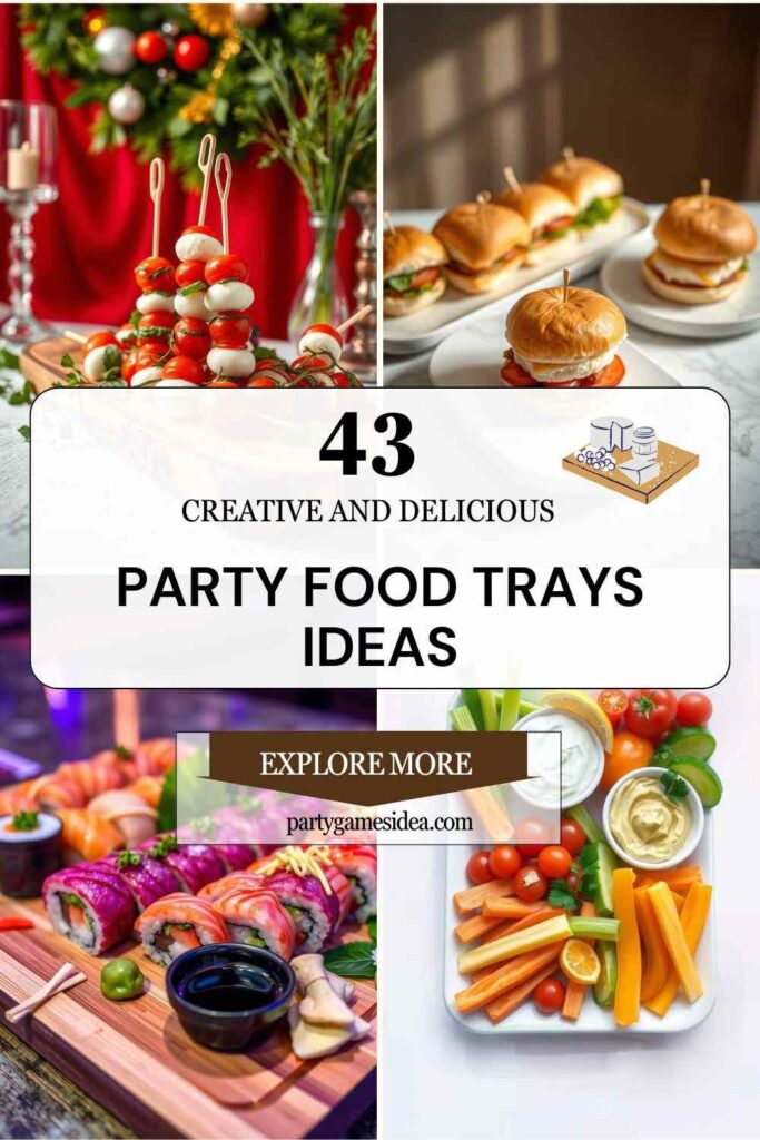 Party Food Trays Ideas