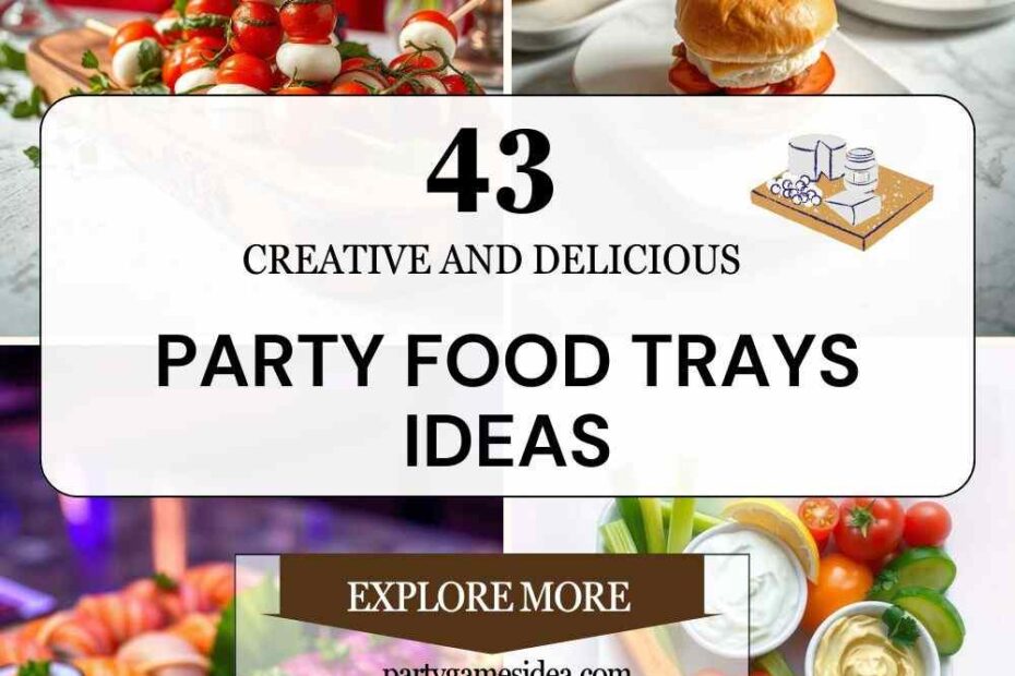 Party Food Trays Ideas