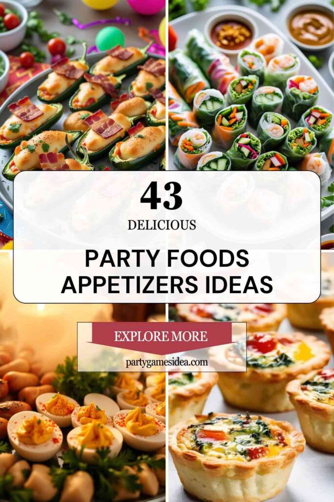 Party Foods Appetizers Ideas