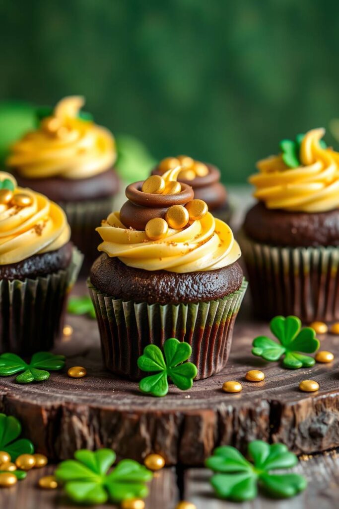 Pot of Gold Cupcakes