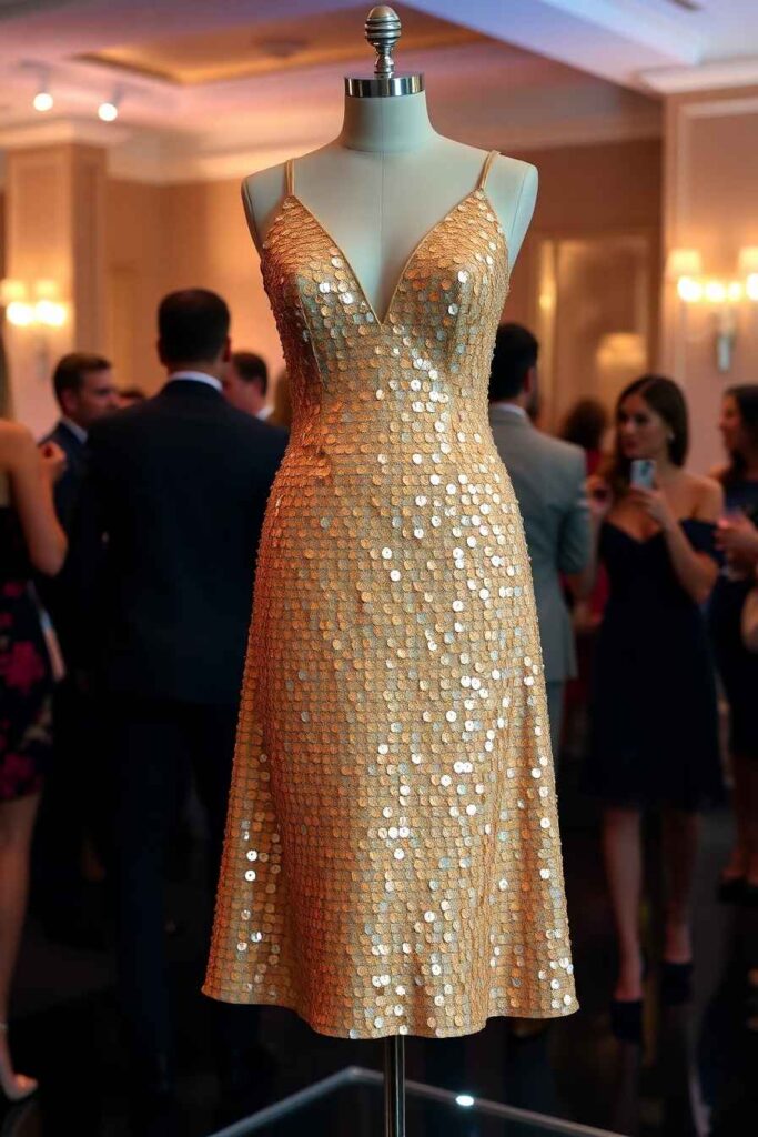 Sequin Cocktail Dress