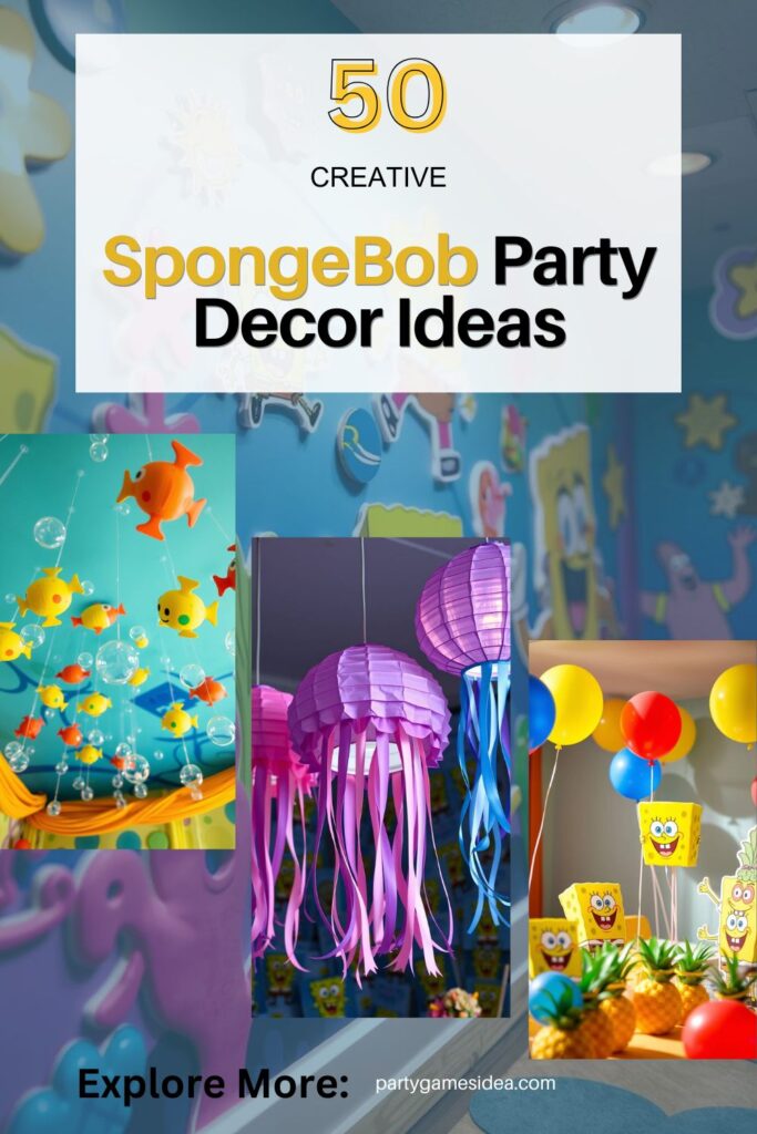 SpongeBob Party Decor Ideas