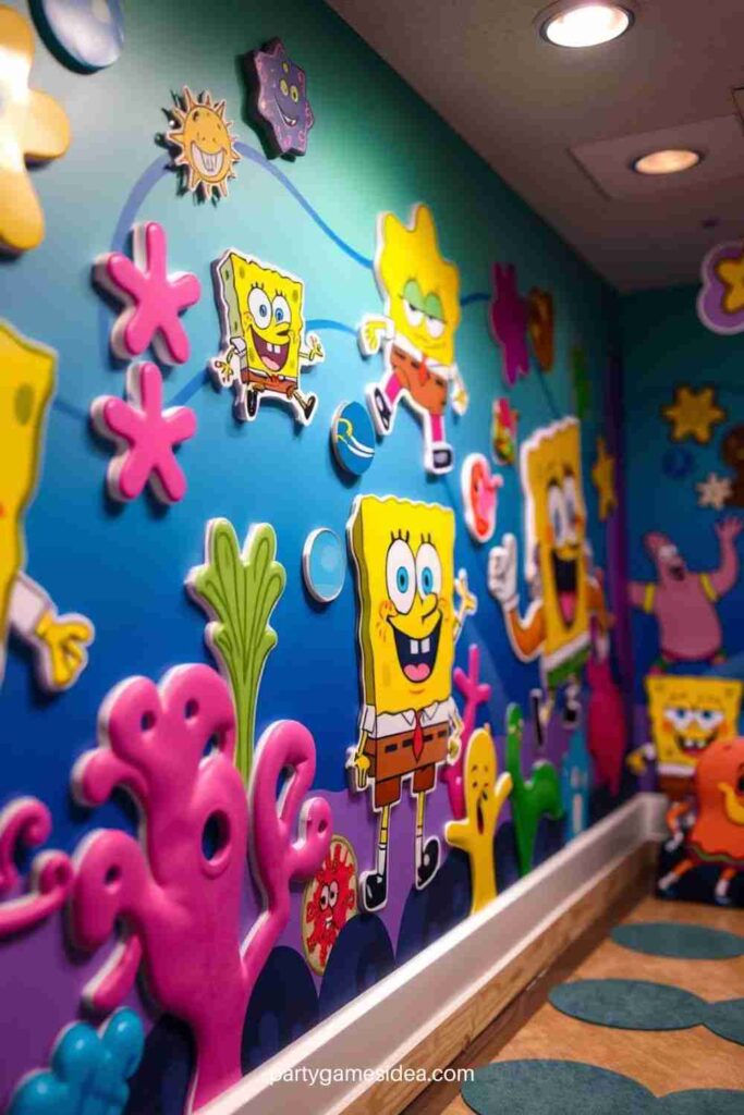 SpongeBob-Themed Wall Cutouts