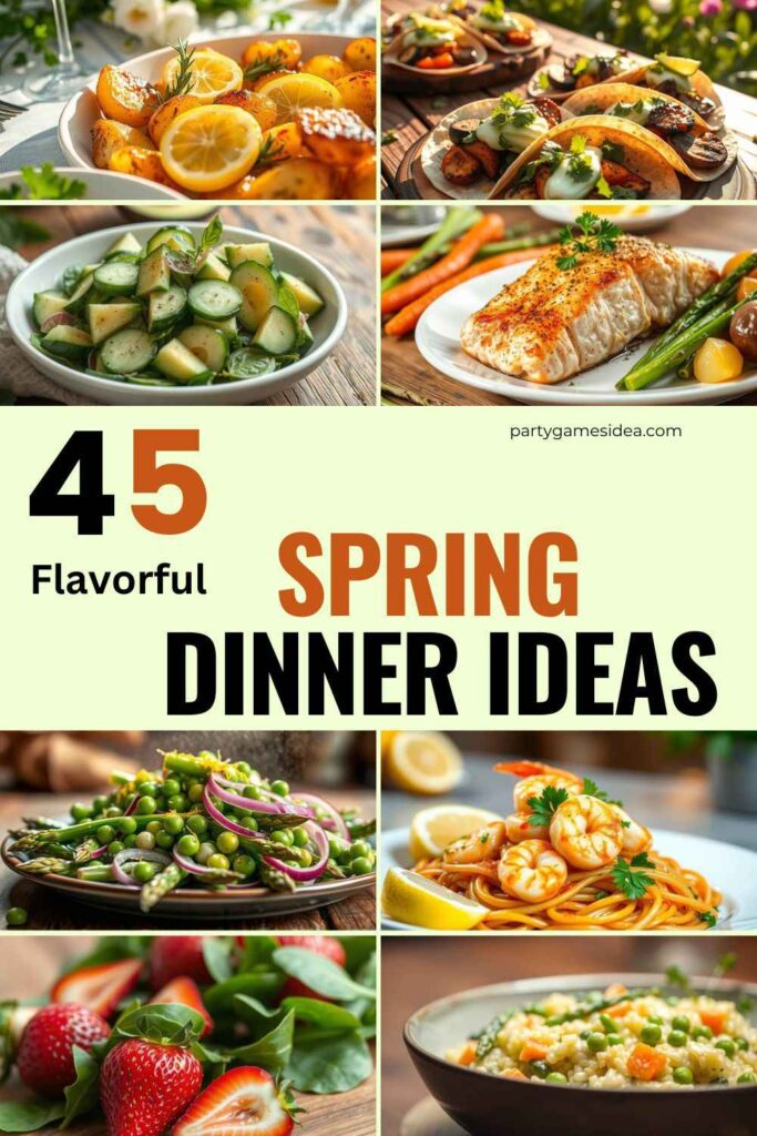 Spring Dinner Ideas