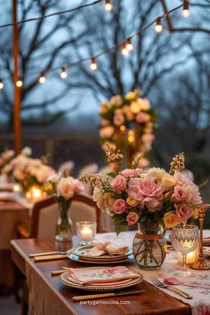 Spring Floral Themed Party