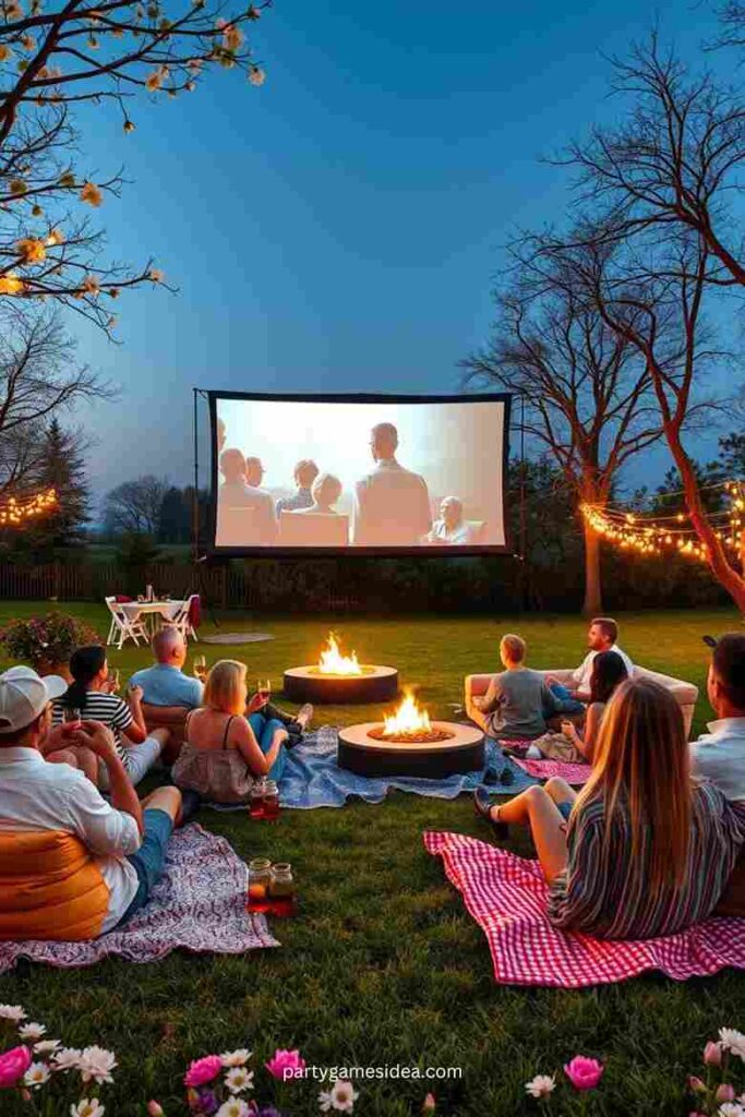 Spring Outdoor Movie Night