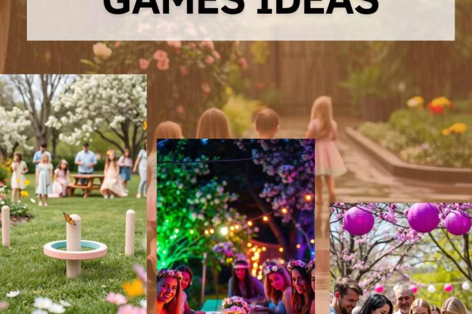 Spring Party Games Ideas