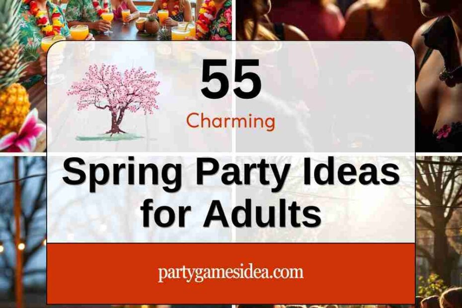 Spring Party Ideas for Adults