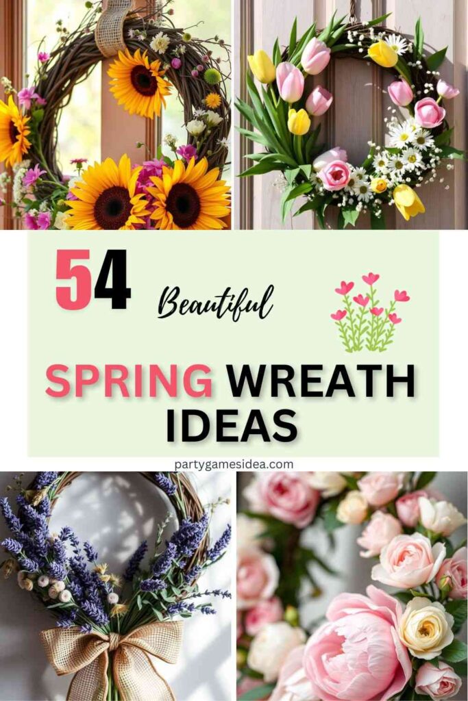 Spring Wreath Ideas