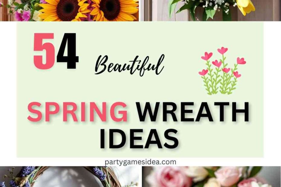 Spring Wreath Ideas