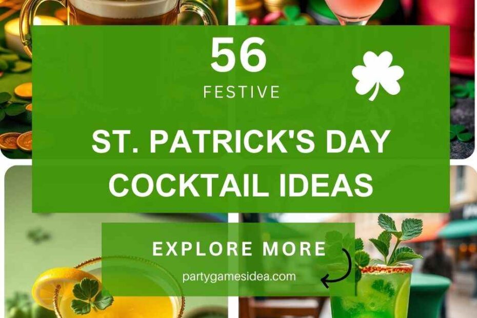 ST. Patrick's Day Cocktail