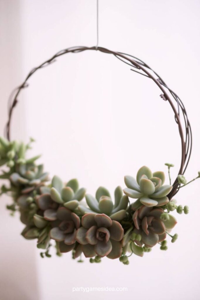 Succulent Spring Wreath