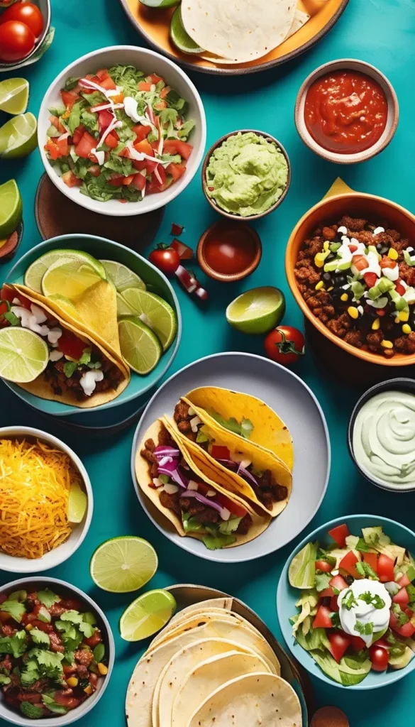 Taco Bar Tray