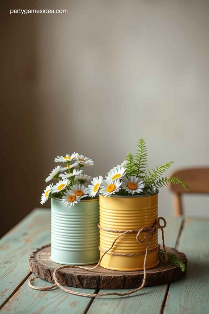 Tin Can Planters