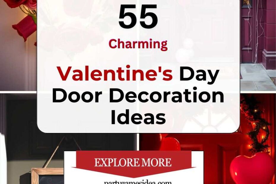 Valentine's Day Door Decoration Ideas