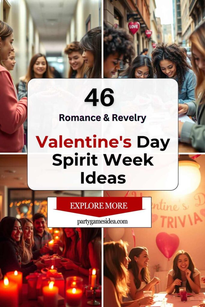 Valentine's Day Spirit Week Ideas