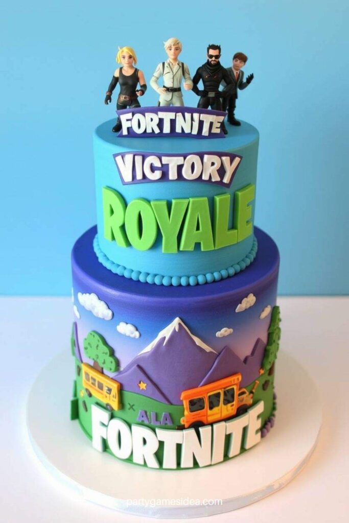 Victory Royale Cake