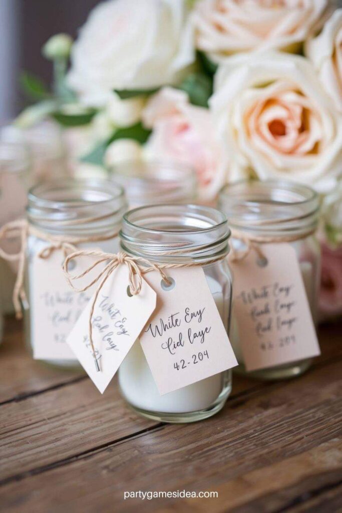 Wedding Scented Candles